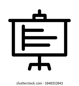 presentation icon or logo isolated sign symbol vector illustration - high quality black style vector icons
