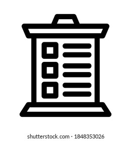 presentation icon or logo isolated sign symbol vector illustration - high quality black style vector icons
