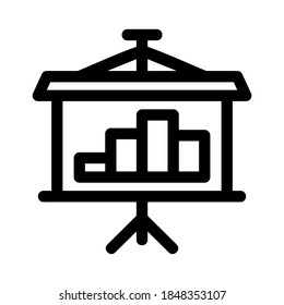 presentation icon or logo isolated sign symbol vector illustration - high quality black style vector icons
