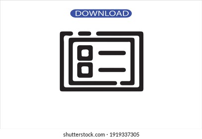icono de presentación o logotipo símbolo de signo aislado ilustración vectorial - iconos vectoriales de estilo negro de alta calidad.
