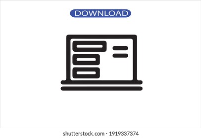 presentation icon or logo isolated sign symbol vector illustration - high quality black style vector icons.