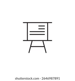 Presentation icon or logo isolated sign simple illustration for web and app..eps
