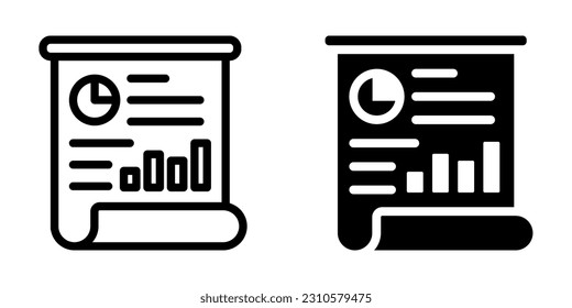 Icono de presentación. inicio de sesión para concepto móvil y diseño web. ilustración vectorial