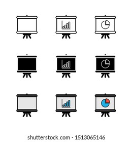 Presentation Icon : Suitable for Office Theme, Business / Finance Theme, Education Theme, Infographics and Other Graphic Related Assets.