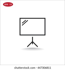  Presentation icon Vector.