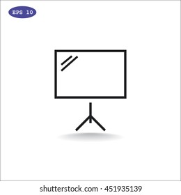  Presentation icon Vector.