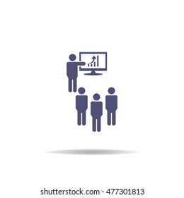 Presentation Icon Vector