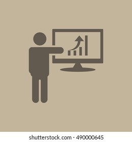 Presentation Icon Vector