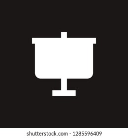 presentation icon. presentation vector design. sign design
