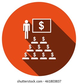 presentation Icon, vector, icon flat 