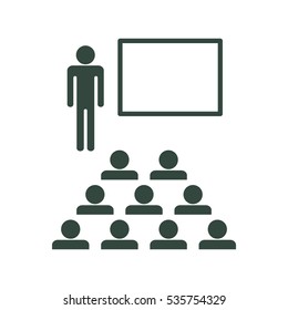 Presentation Icon Vector flat design style