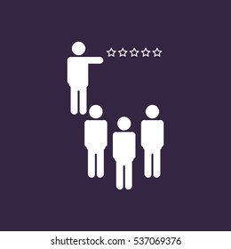 Presentation Icon Vector flat design style