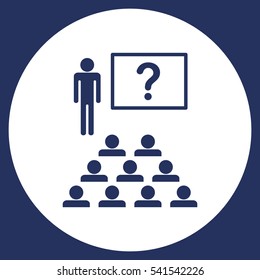 Presentation Icon Vector flat design style