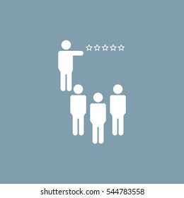 Presentation Icon Vector flat design style