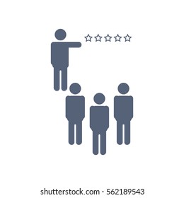 Presentation Icon Vector flat design style
