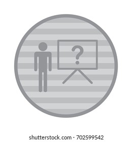 Presentation Icon Vector flat design style