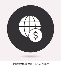 Presentation icon. Vector illustration isolated. Simple pictogram for graphic and web design.