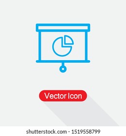 Presentation Icon Vector Ilustration Eps10