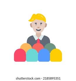 Presentation icon in vector. Logotype