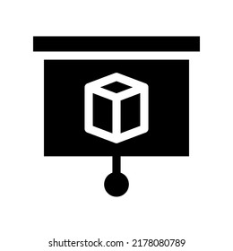 Presentation Icon Vector Symbol Design Illustration