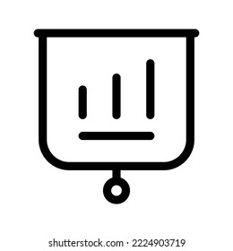 Presentation Icon Vector Symbol Design Illustration