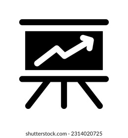 Präsentationssymbol für Ihr Website-Design, Logo, App, Benutzeroberfläche.