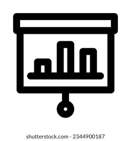 Präsentationssymbol für Ihre Website, Ihr Handy, Ihre Präsentation und Ihr Logo-Design.