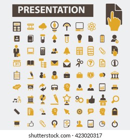 presentation icons
