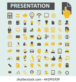 presentation icons