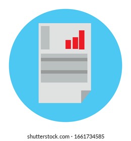 Presentation icons simple Illustration Clip Art vector