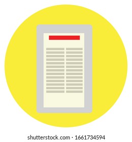 Presentation icons simple Illustration Clip Art vector