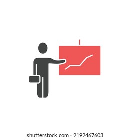 presentation icons  symbol vector elements for infographic web