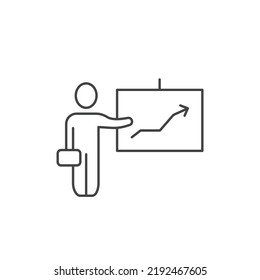 presentation icons  symbol vector elements for infographic web