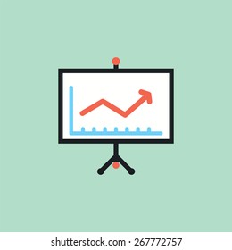 Presentation Icon.vector illustration.