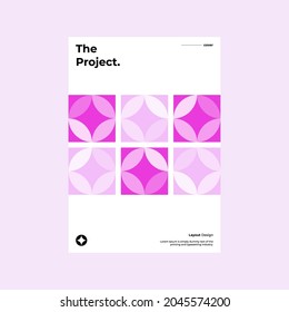 Presentation. Identity Design. Modern corporate report cover. Abstract geometric illustration design layout. Company identity brochure template. Texture. Pattern. Background. Backdrop. Eps10 vector