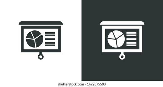 Presentation Illustration Symbol Icon Vector