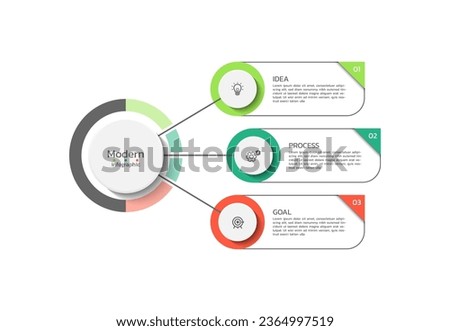 Presentation infographic business conceptual template banners