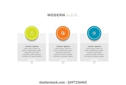 Presentation infographic business template design