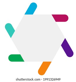 Presentation, infographics, diagram starting template