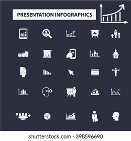 presentation infographics icons
