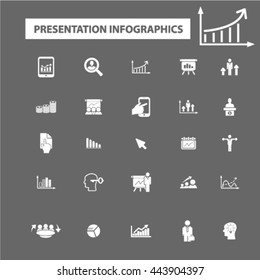 presentation infographics icons
