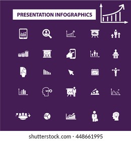 presentation infographics icons
