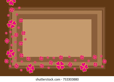 Presentation layout design template, Business for background, Geometric background style vector illustration artwork.