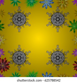 Presentation with mandala. Business, science and technology design book layout. Colored layout on background. Modern vector template for brochure leaflet flyer cover catalog magazine or annual report.