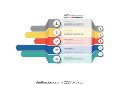 Presentation modern business infographic template design