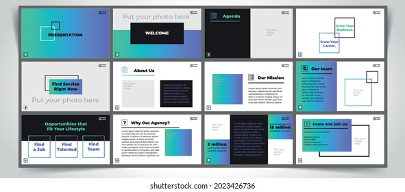 Presentation in modern colour