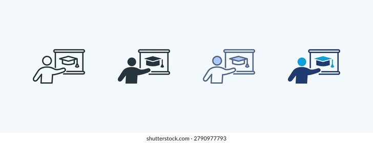 Presentation Multiple Style Icon Collection