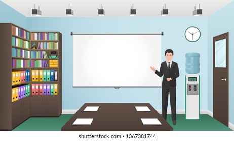 Presentation in Office Space