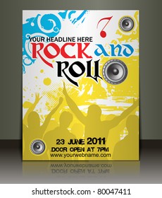 Presentation of party Poster/flyer design content background. editable vector illustration