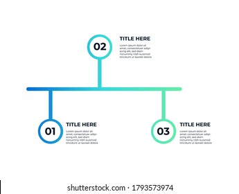 Presentation and Pitch Deck Timeline Process Infographic Elements Editable Vector Template 